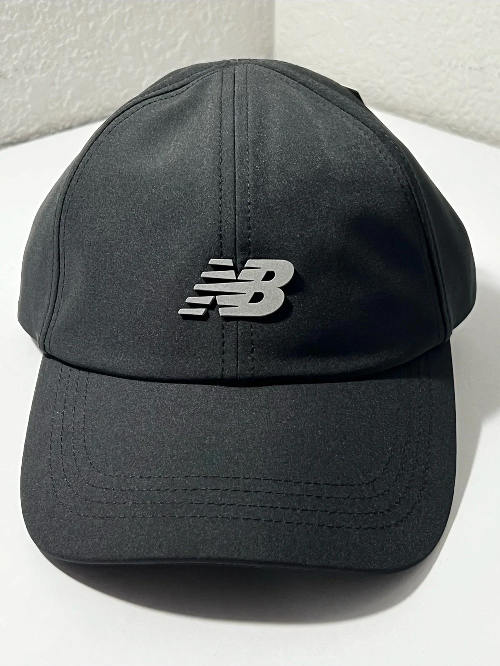 New Balance Black Performance Adjustable Hat cap unstructured unisex One size